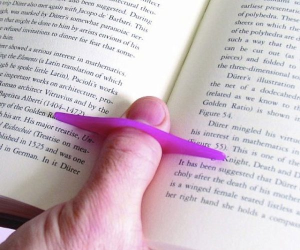 Thumb Ring Book Page Holder