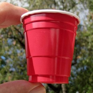 Tiny Plastic Party Cups