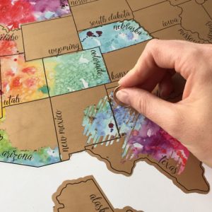 United States Scratch Off Map