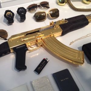 Versace Gold AK-47 Rifle