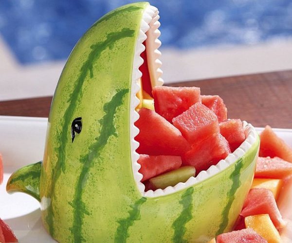 Watermelon Shark Fruit Server