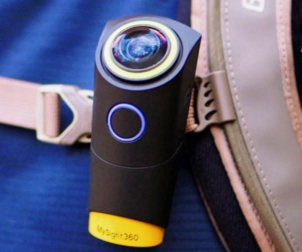 Wearable 360 Degree Action Camera