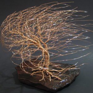 Wire Tree Sculptures