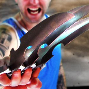 Wolverine Style Hand Blades