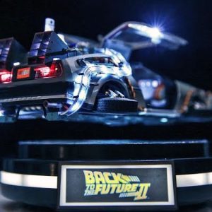 Magnetic Floating DeLorean Time Machine