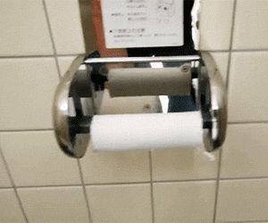 Fast Loading Toilet Paper Holder