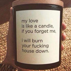My Love For You Is Like A Candle