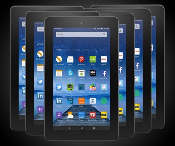 6-Pack of Amazon Fire Tablets