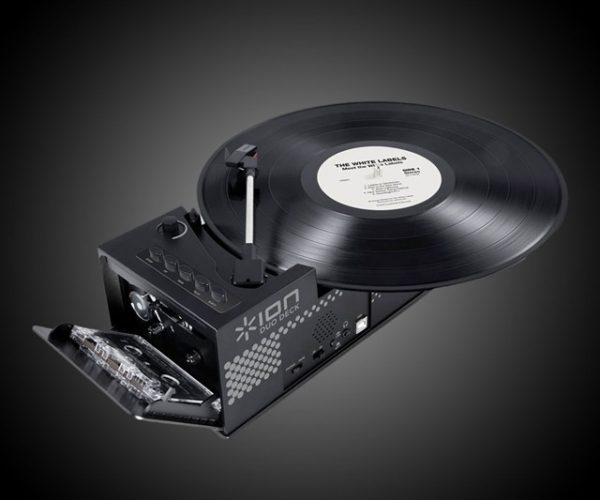 Duo Deck Vinyl/Cassette Player & MP3 Converter