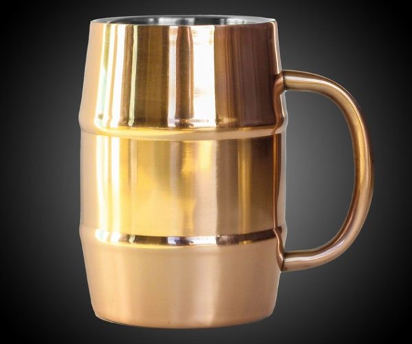 Insulated Copper Beer Mug