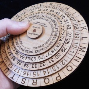 Mexican Army Cipher Disk