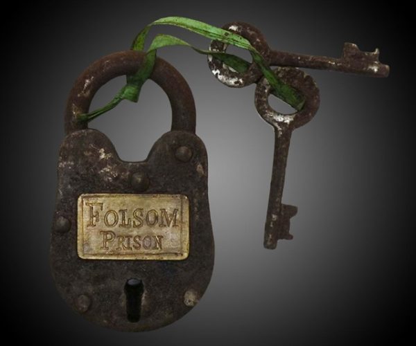 Replica Folsom Prison Antique Padlock