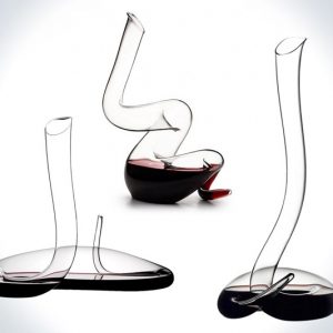 Riedel Crystal Snake Wine Decanters