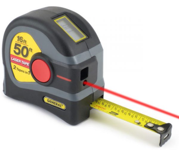 2-In-1 Laser Tape Measure