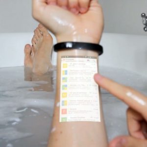 Cicret Human Touchscreen Bracelet