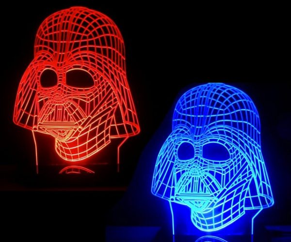 Darth Vader Color-Changing Lamp