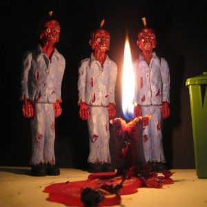 Melting Mandle Zombie Candle