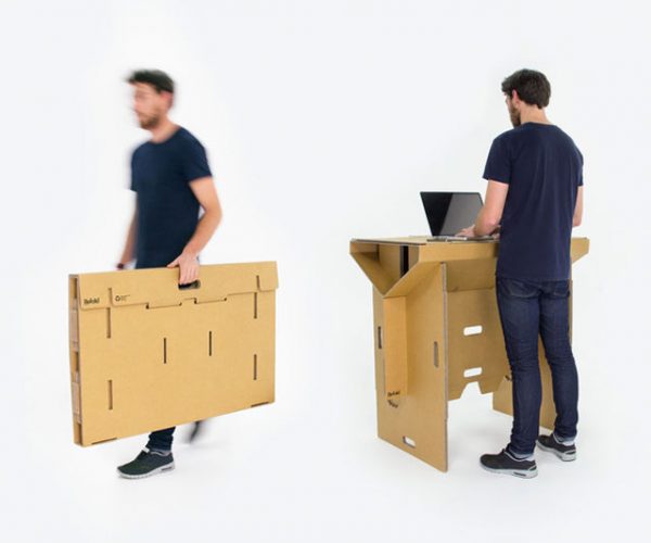 Refold Portable Cardboard Desk