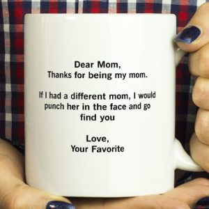 Dear Mom Mother’s Day Coffee Mug