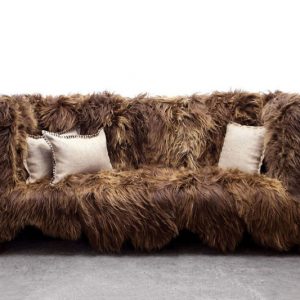 Icelandic Wool Chewbacca Sofa