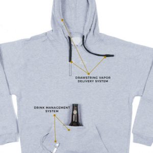 Vape-Ready Tailgater Pro Pullover Hoodie