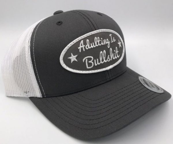 Adulting Is B.S. Snapback Hat