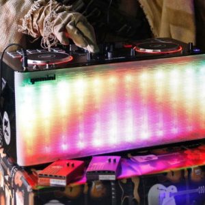 LED Light Show Portable DJ Mixer