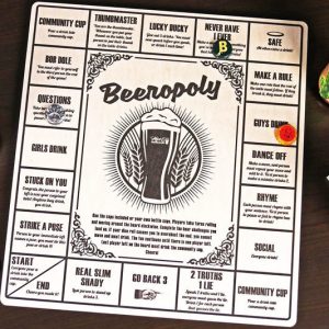 Beeropoly Beer Drinking Board Game