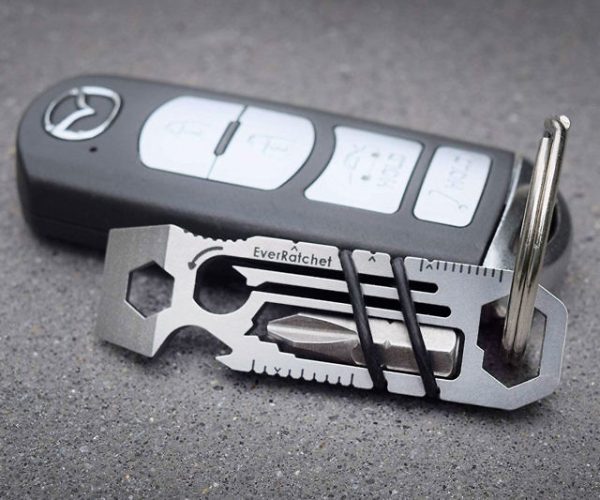 The Ratcheting Keychain Multi-Tool