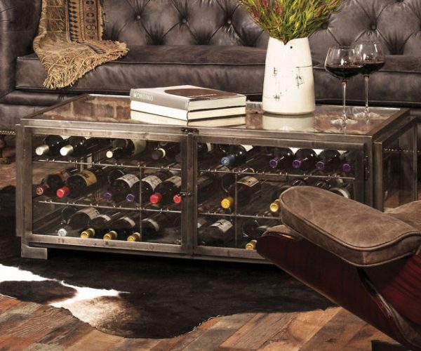Wine Storage Coffee Table