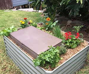 Subpod In-Garden Compost System