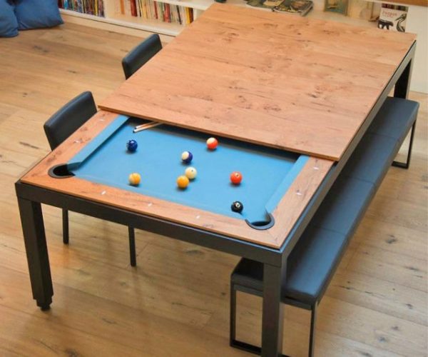 The Convertible Dining Pool Table