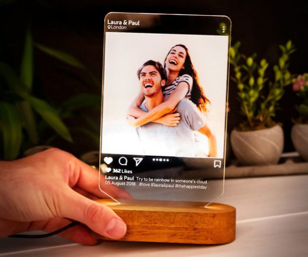 Instagram Style 3D Personalized Lamp