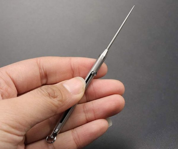 Titanium Bolt Integrated Toothpick
