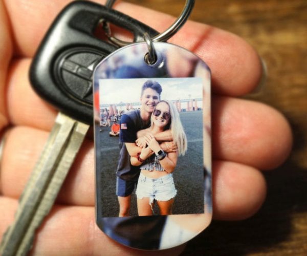 Personalized Photograph Keychain
