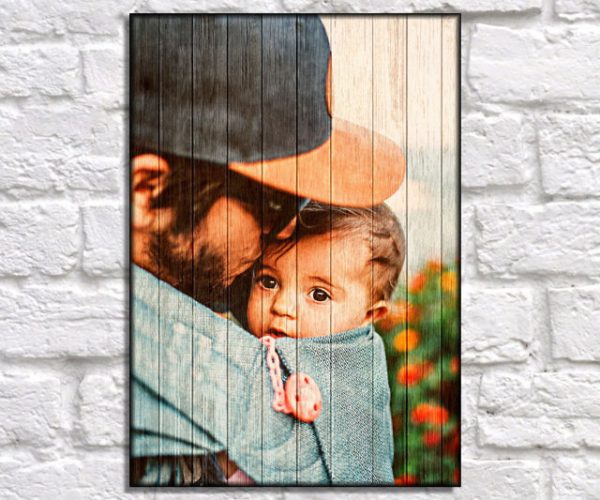 Personalized Wooden Pallet Photos