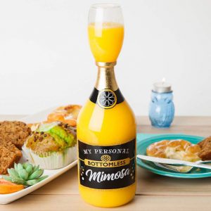 The Bottomless Mimosa Glass