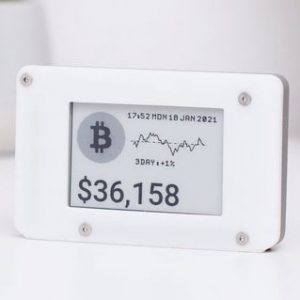 Real Time Crypto Ticker Display