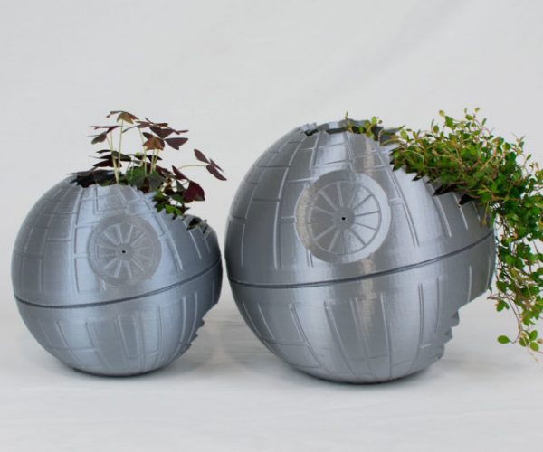 3D Printed Death Star Planter