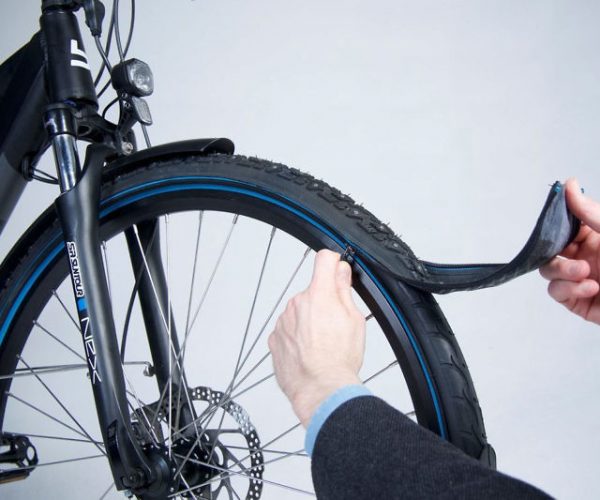Modular Bicycle Zip-On Tire System