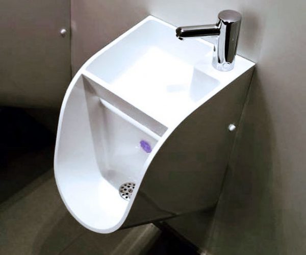 Stand Urinal Sink