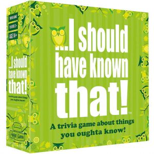 I Should Have Known That Trivia Game
